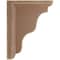 Ekena Millwork 3"W x 5"D x 7"H Hamilton Traditional Wood Vintage Decor Bracket, Weathered Brown BKTWD03X05X07HABR - alternate 3